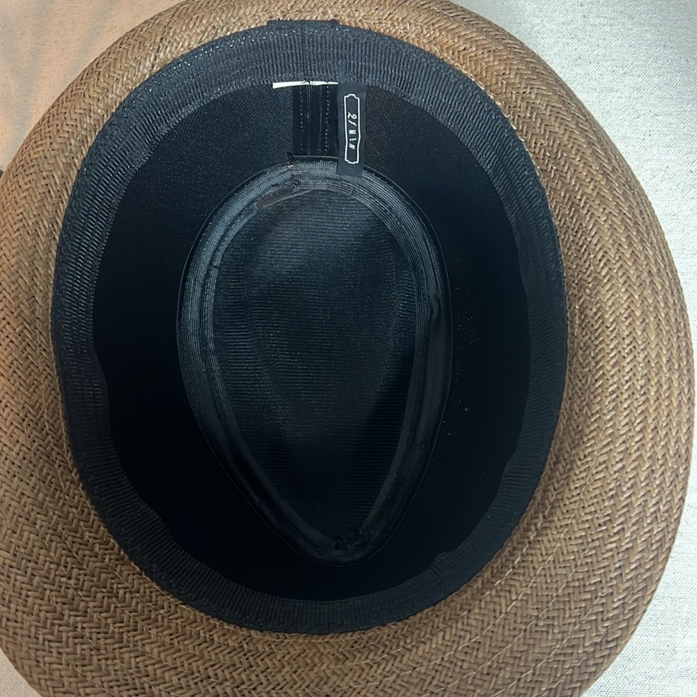 21men Brown and Green Fedora Hat - Picture 5 of 5